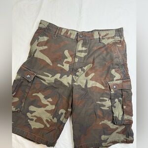 Camouflage Cargo Shorts for Men